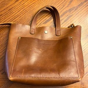 Brown Leather Crossbody